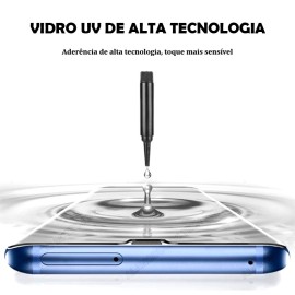 Película Curvada UV para Samsung S22/S23 Ultra com Acessórios