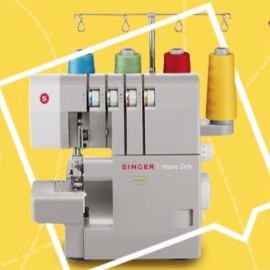 Máquina Overlock Singer Heavy Duty 14HD854 Portátil