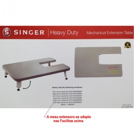 Mesa Extensora Para Máquina De Costura Doméstica Singer Facilita Pro 4411, 4423, 4432 774000